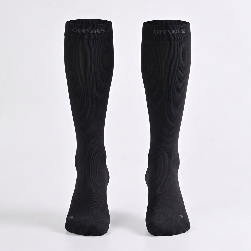 ONVAS Core V1 knee-high compression socks, a standing pair